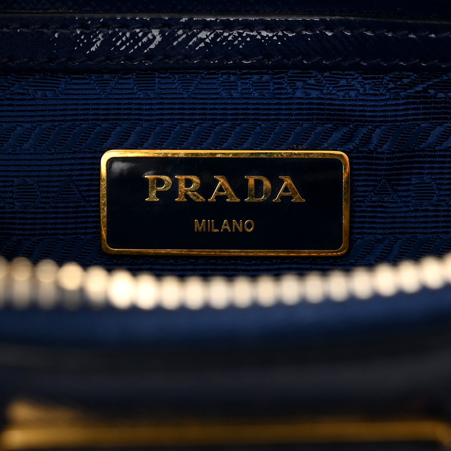 Saffiano Vernice Small Promenade Tote Royal