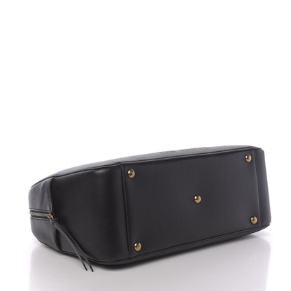 Gucci Calfskin Embossed L'Aveugle Par Amour Duffle Black 4 of 11