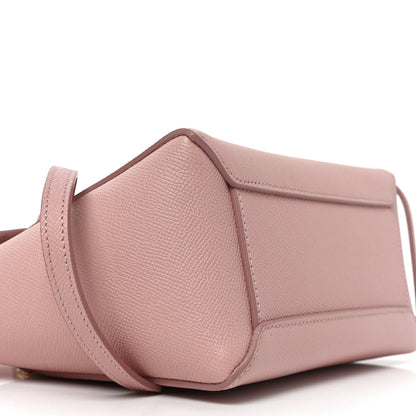 Celine Grained Calfskin Nano Belt Bag Vintage Pink 7 of 8