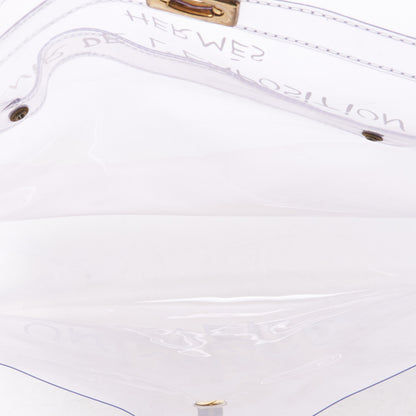 Hermes Vinyl Souvenir De L'Exposition Kelly Transparent 4 of 7