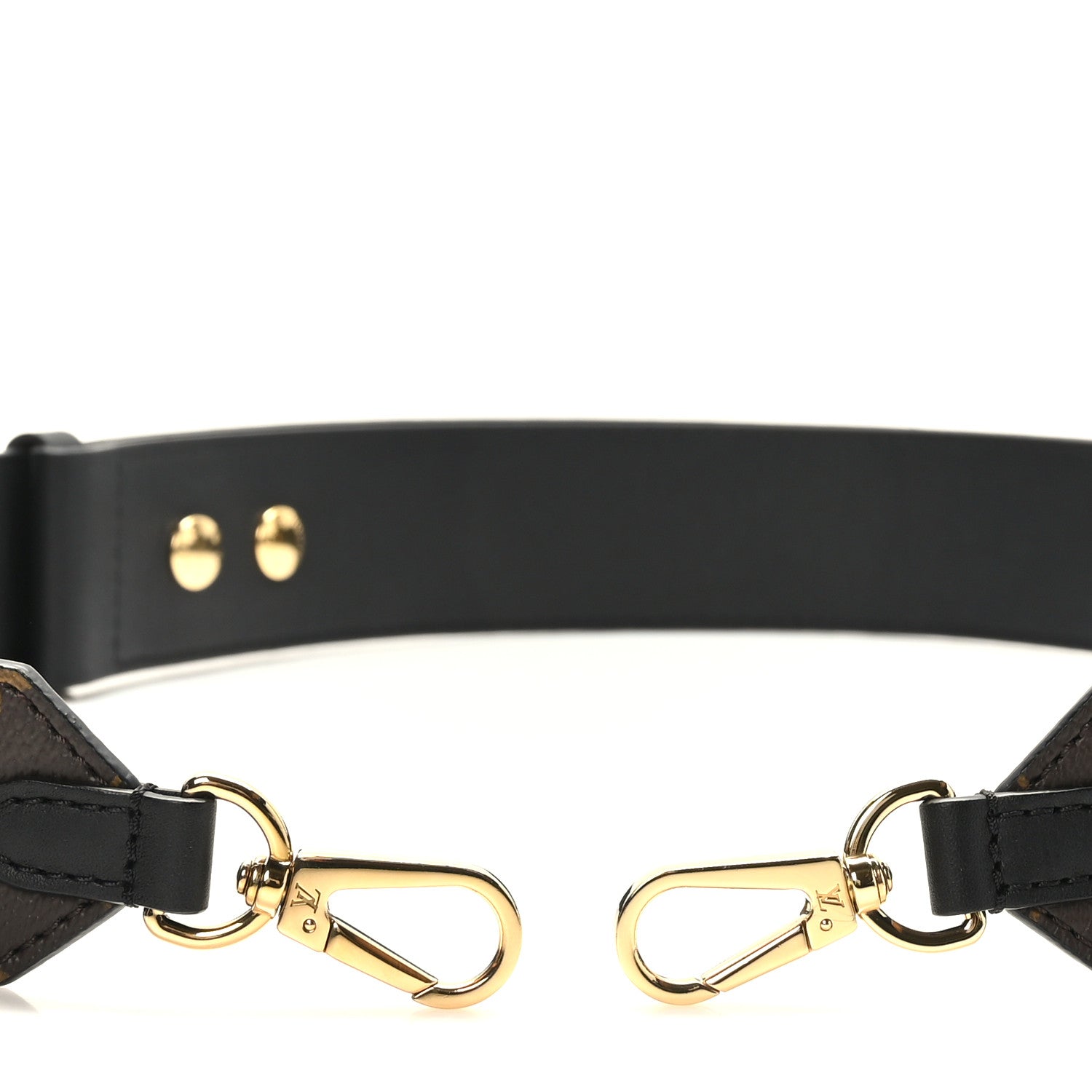 Louis Vuitton Monogram Adjustable Bandouliere Shoulder Strap Black 3 of 7