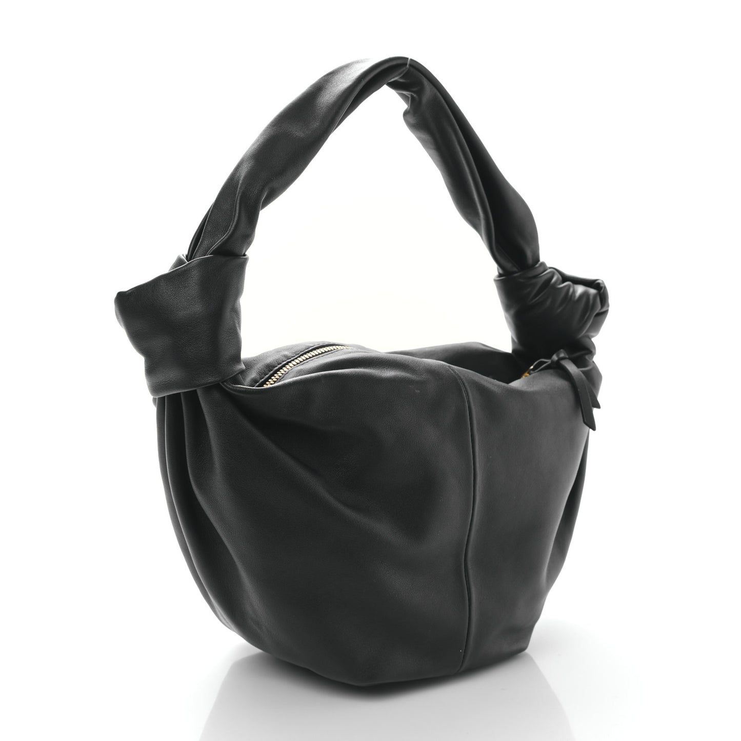 Nappa Mini Double Knot Bag Black