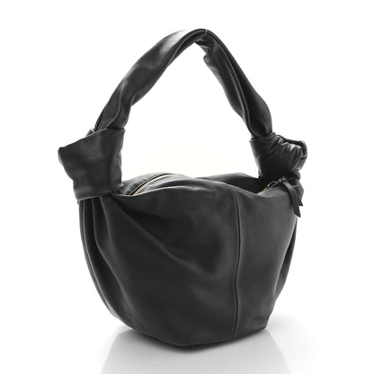 Bottega Veneta Nappa Mini Double Knot Bag Black 3 of 8