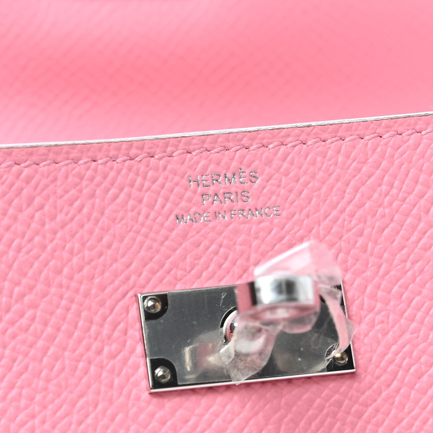Hermes Epsom Kelly Wallet To Go Rose Confetti 6 of 6