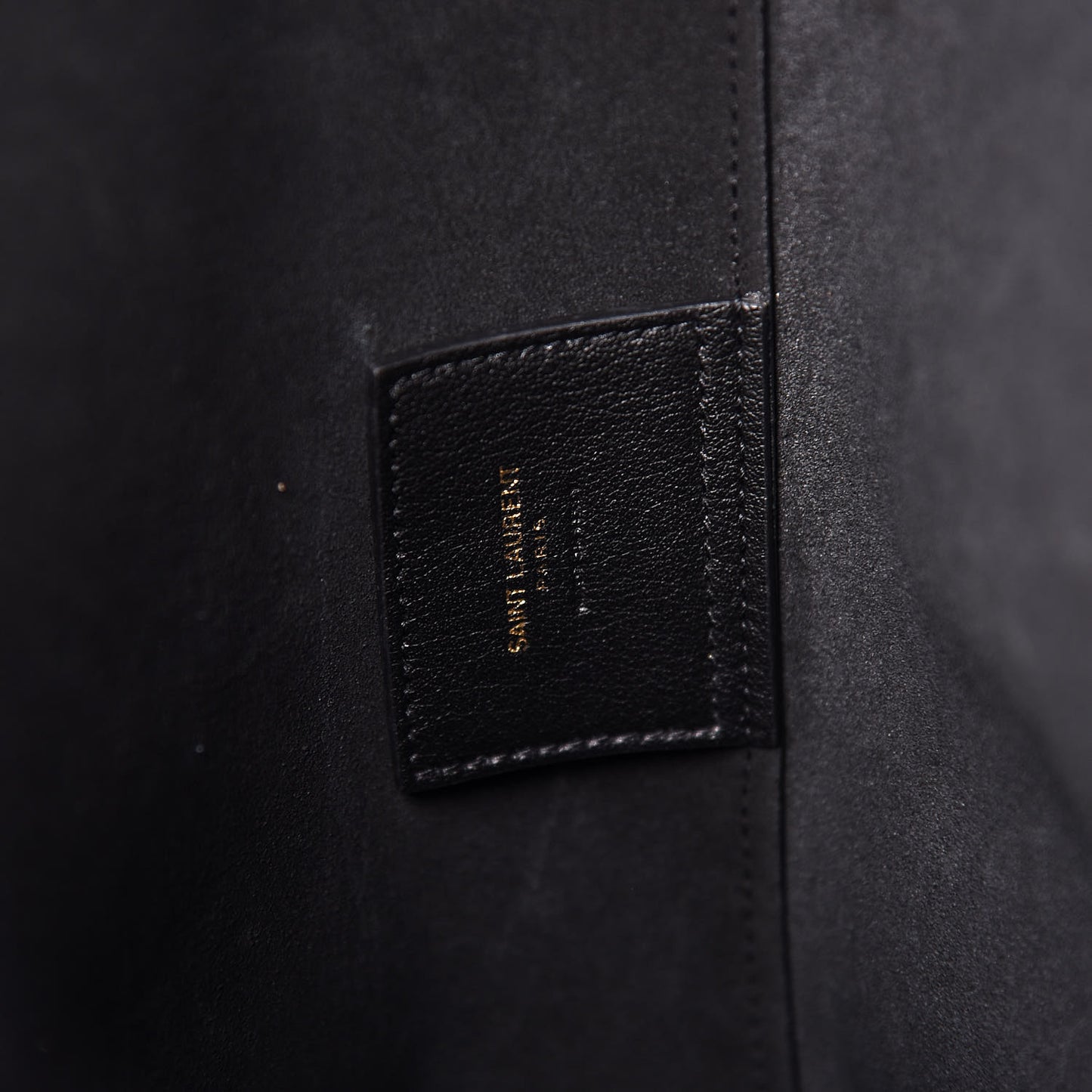 Calfskin Large Shopping Tote Black