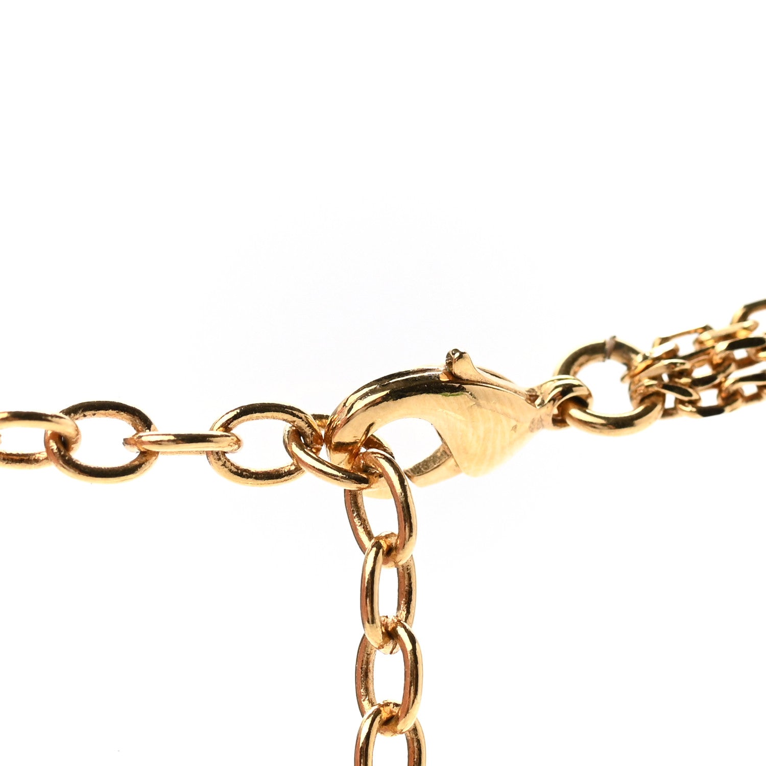 Louis Vuitton Sweet Charms Tiered Necklace Gold 5 of 6
