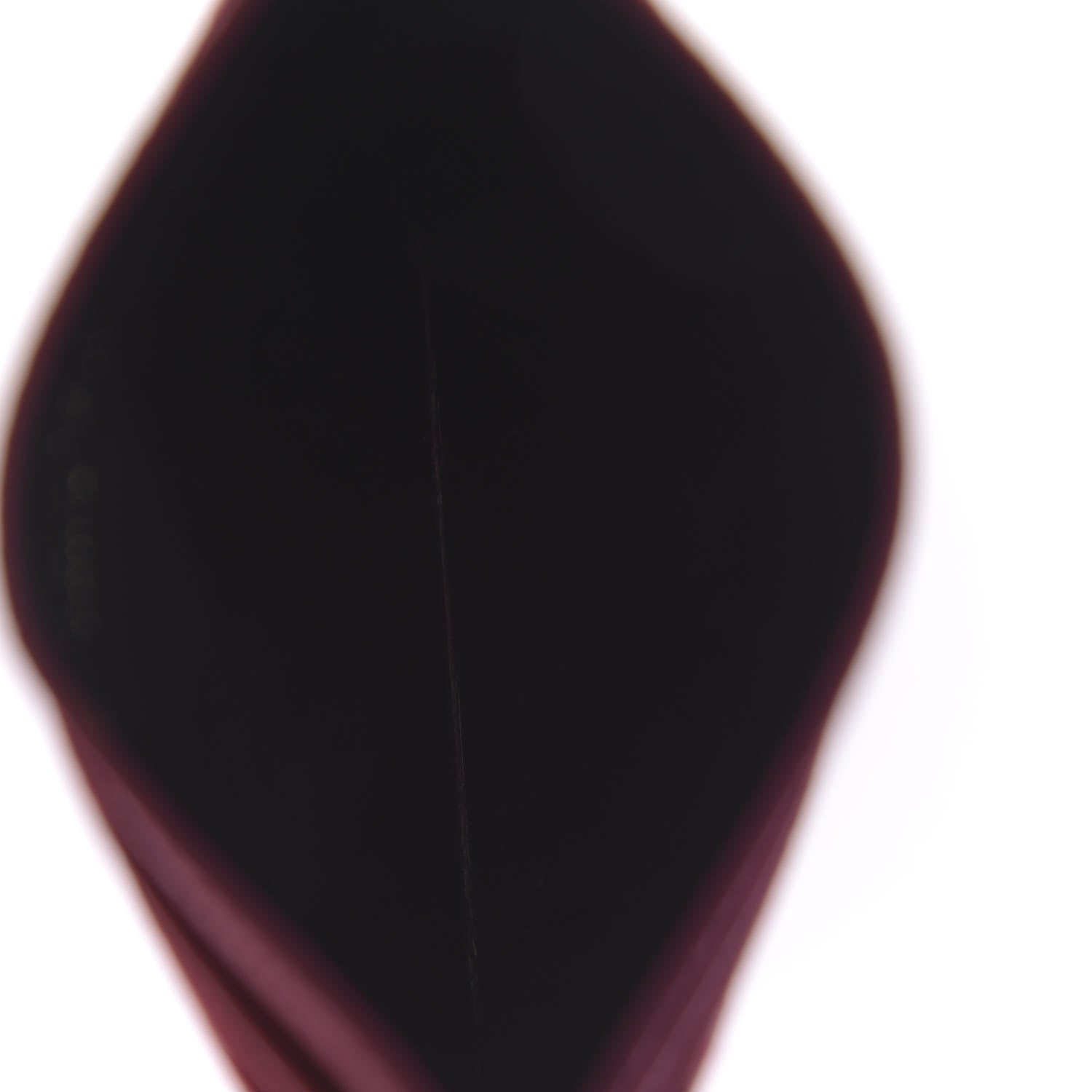 Saint Laurent Grain De Poudre Matelasse Chevron Monogram Credit Card Case Rose Clair 5 of 7