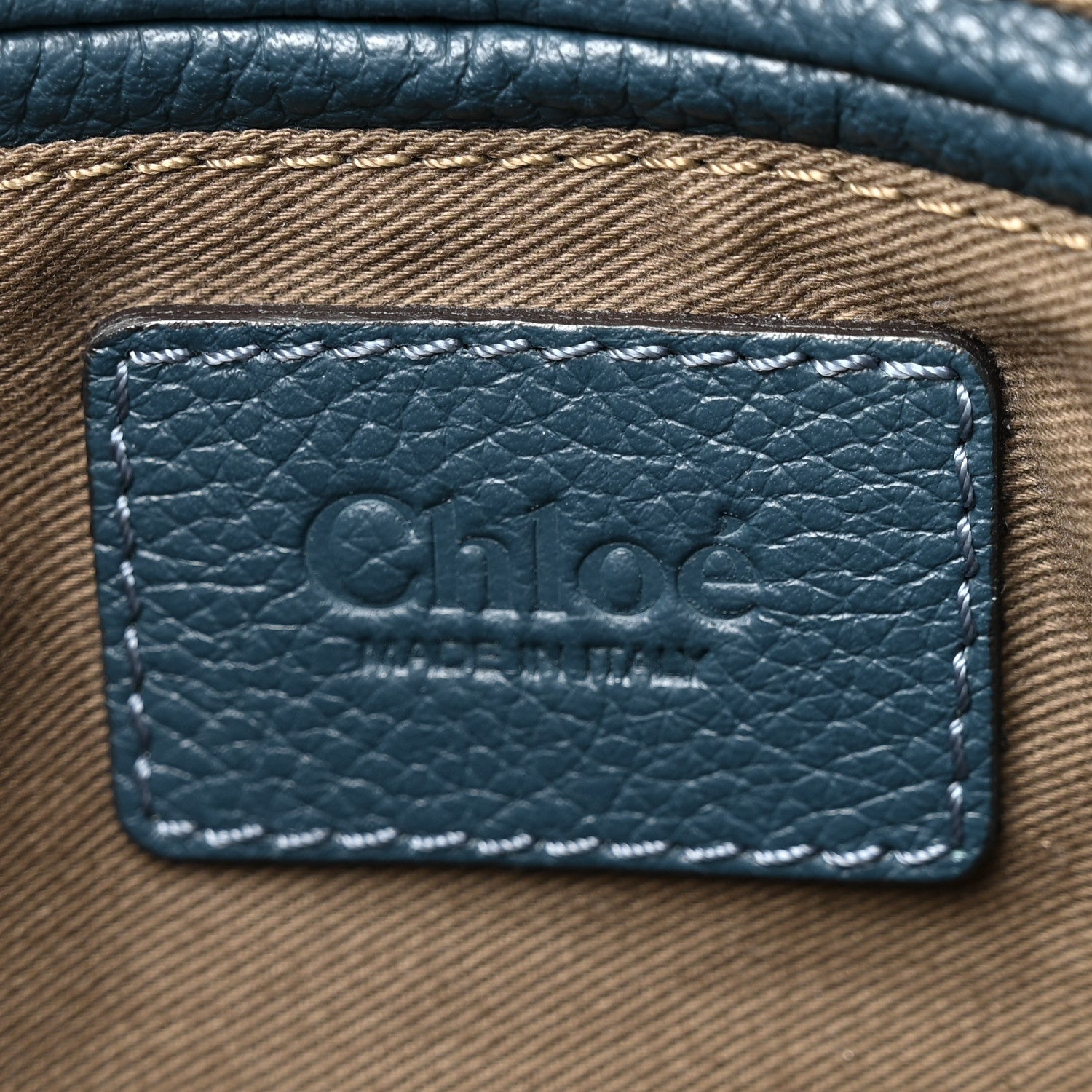 Chloe Calfskin Large Marcie Satchel Navy Ink 6 of 9