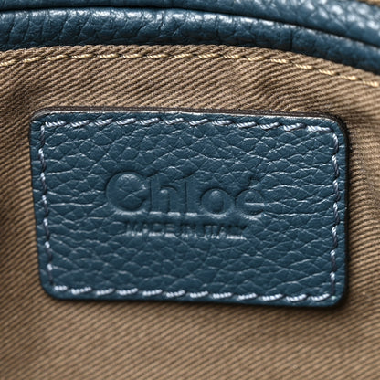 Chloe Calfskin Large Marcie Satchel Navy Ink 6 of 9