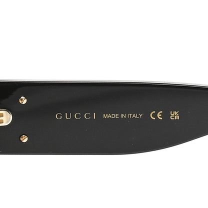 Gucci Oversized Square GG0783S Sunglasses Black 6 of 7
