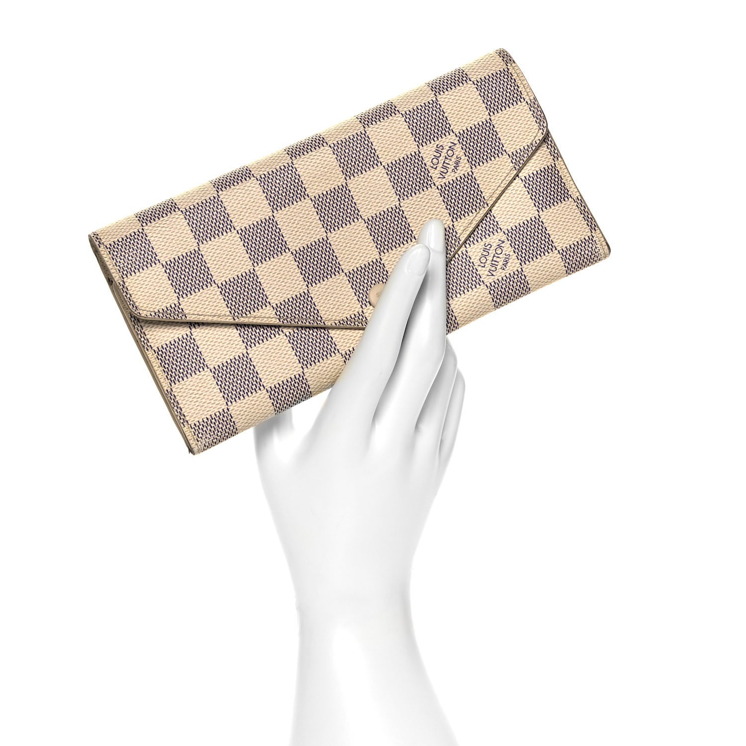 Louis Vuitton Damier Azur Josephine Wallet 2 of 8