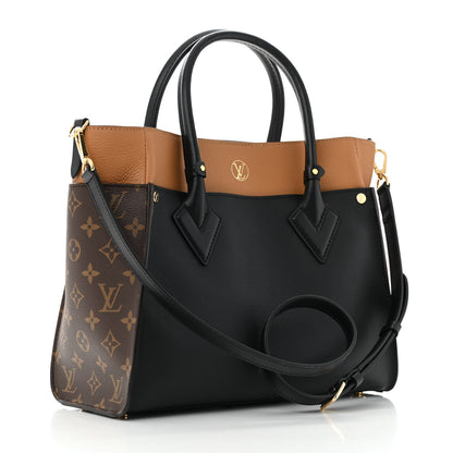 Louis Vuitton Calfskin Monogram On My Side Black 3 of 9