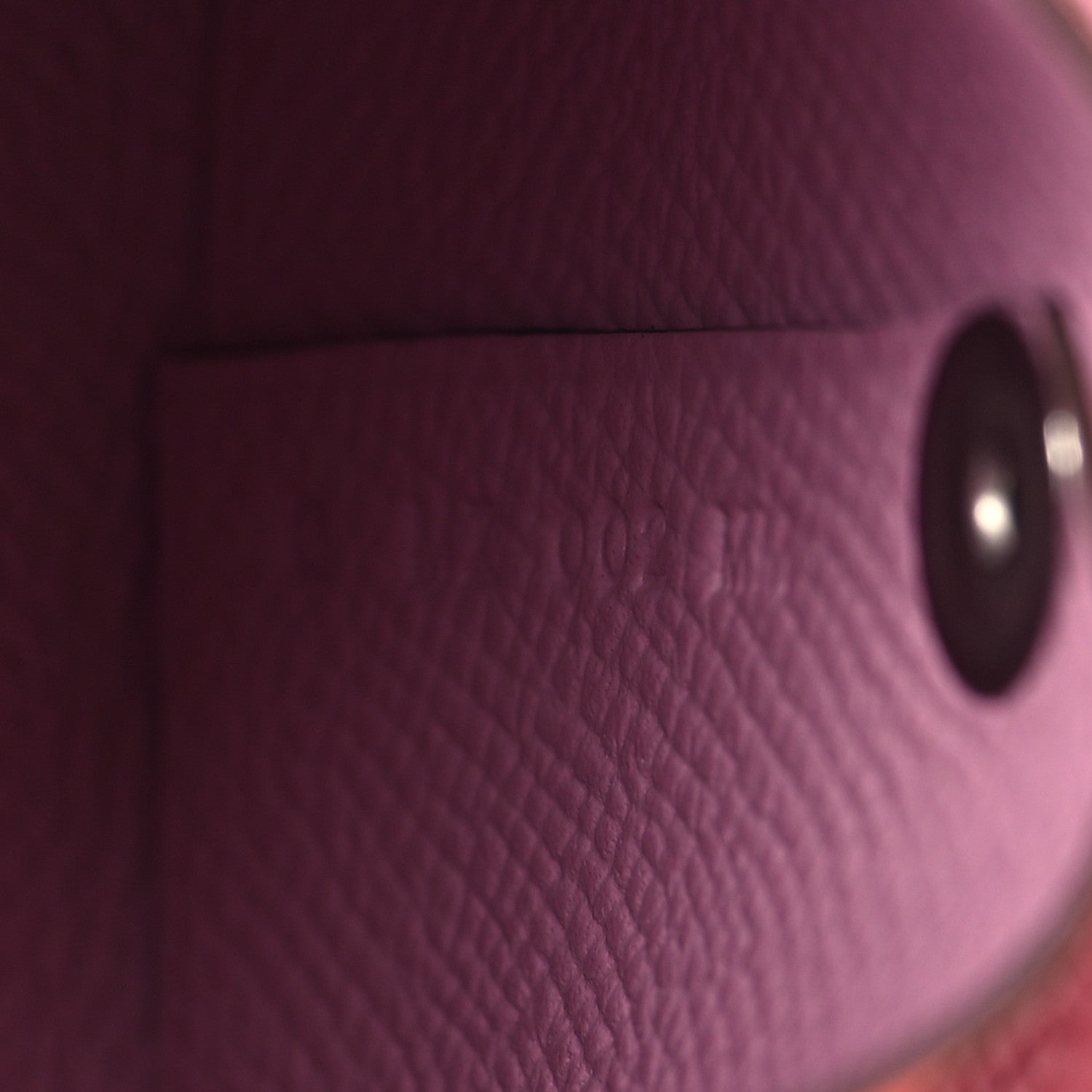 Hermes Epsom Bastia Verso Coin Purse Capucine Mauve Sylvestre 7 of 9