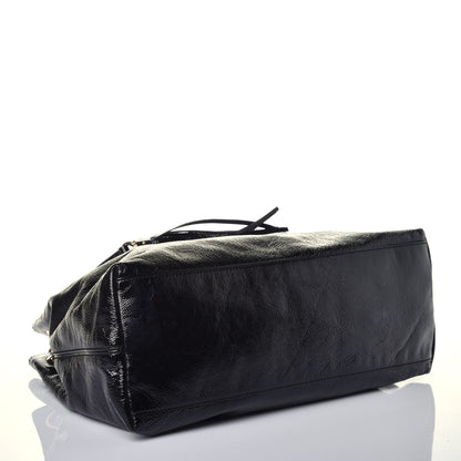 Gucci Patent Medium Soho Chain Shoulder Bag Black 4 of 9