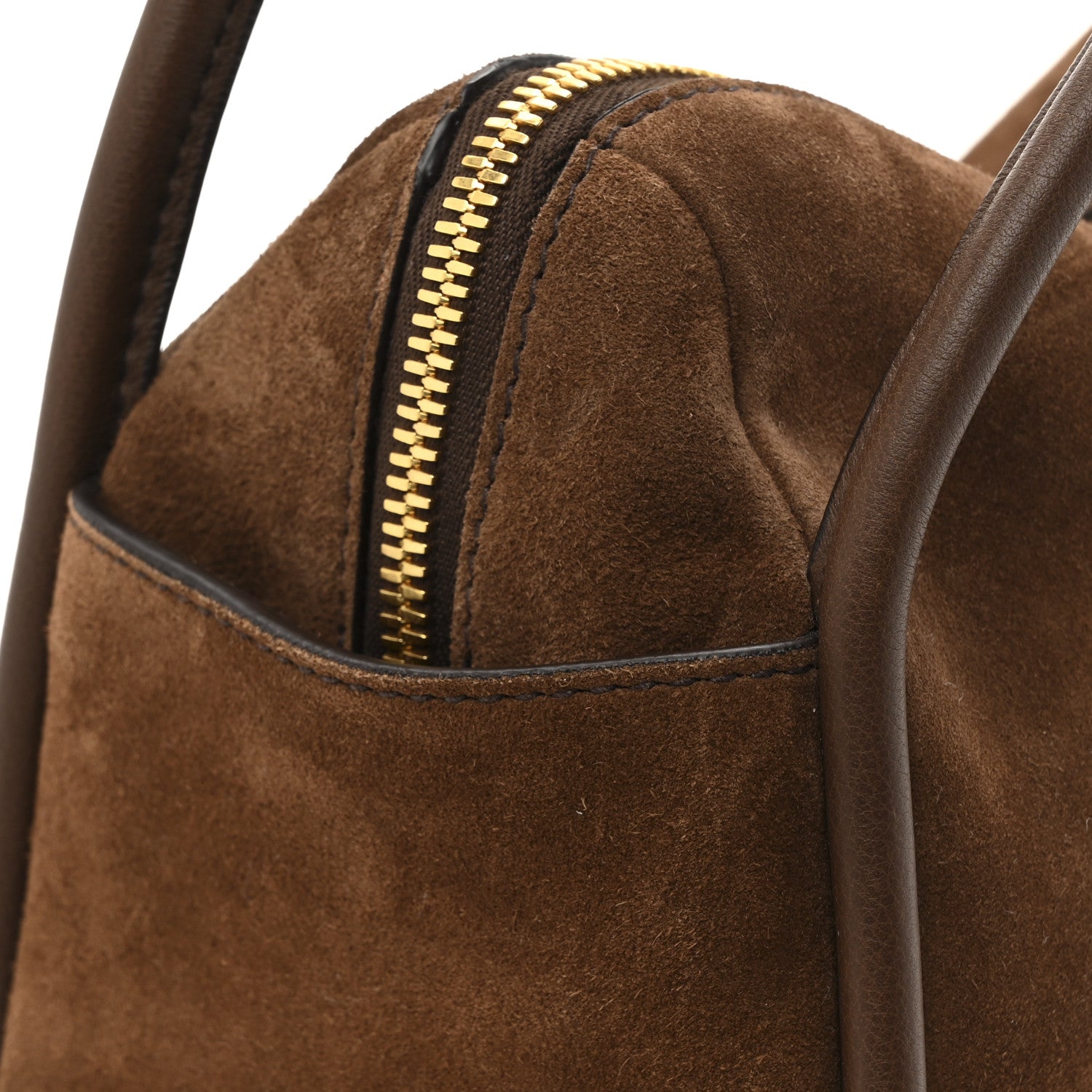 Prada Camoscio Darling Shoulder Bag Cocoa Brown 1765295 – FASHIONPHILE