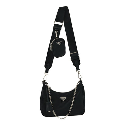 Prada Nylon Re-Edition 2005 Shoulder Bag Black 1 of 9