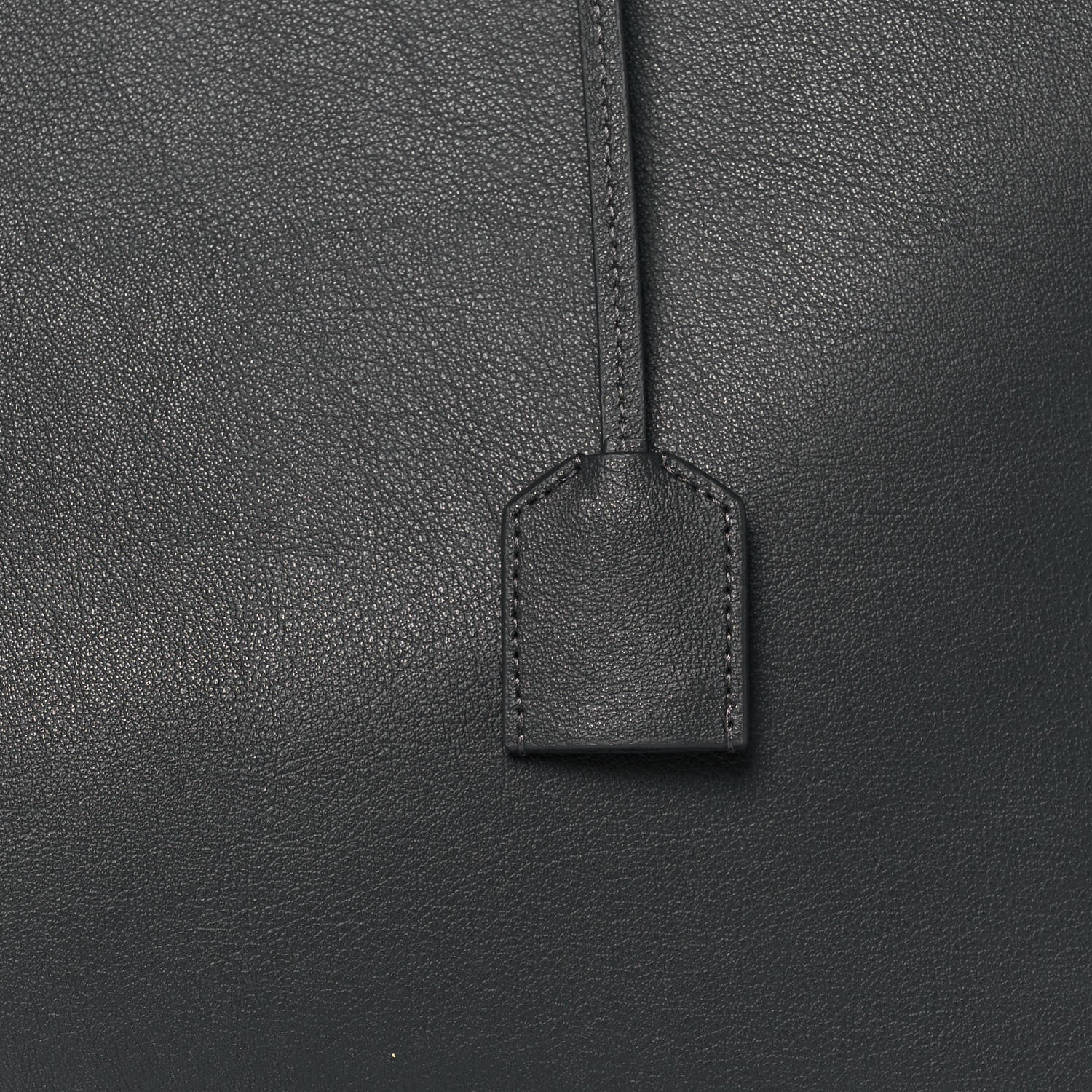 Saint Laurent Calfskin Large Shopping Tote Storm 9 of 14