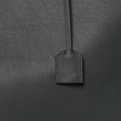 Saint Laurent Calfskin Large Shopping Tote Storm 9 of 14