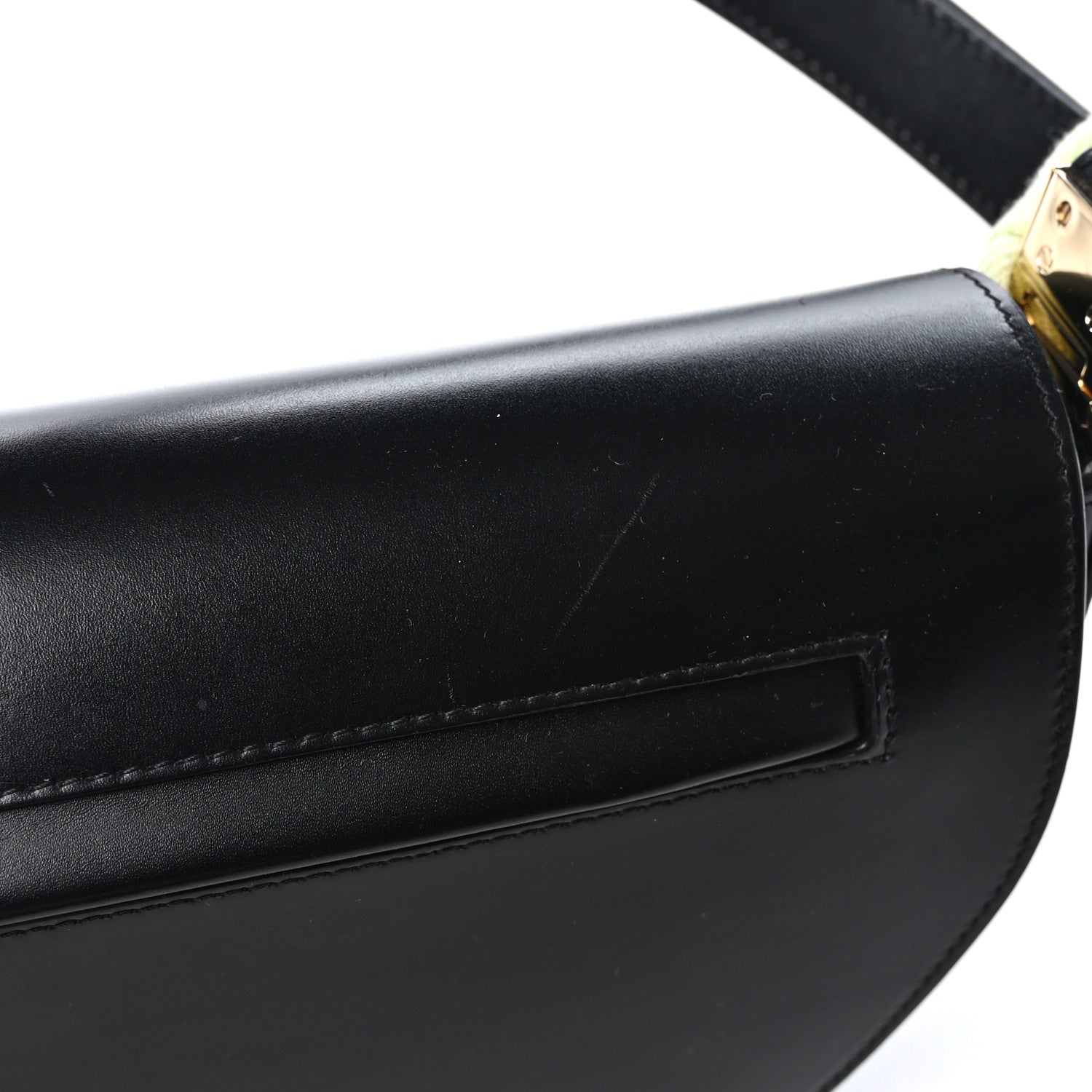 Burberry Calfskin Small Olympia Shoulder Bag Black 12 of 12
