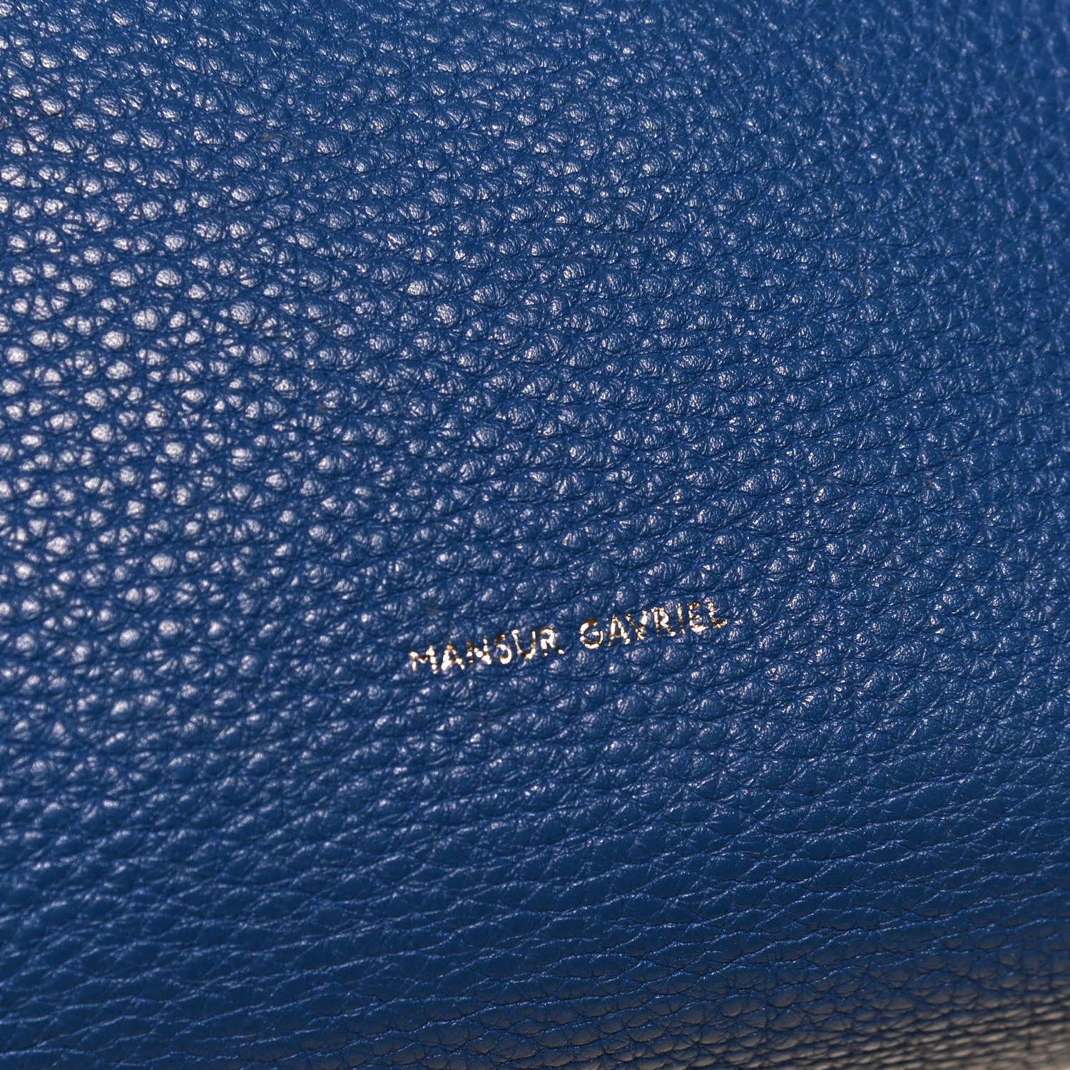 Mansur Gavriel Grained Calfskin Mini Lady Blue 13 of 14