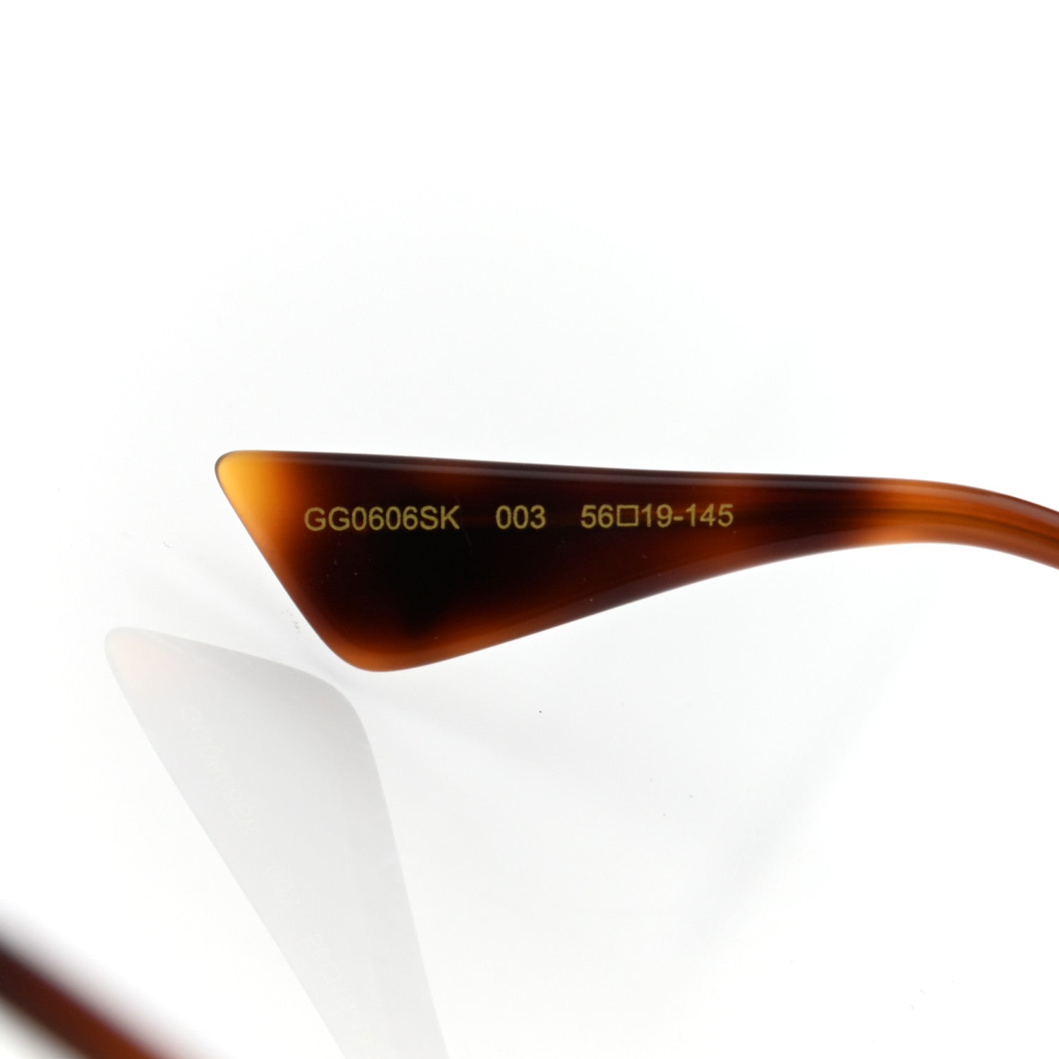 Gucci Cat Eye Sunglasses GG0606SK Havana 5 of 8