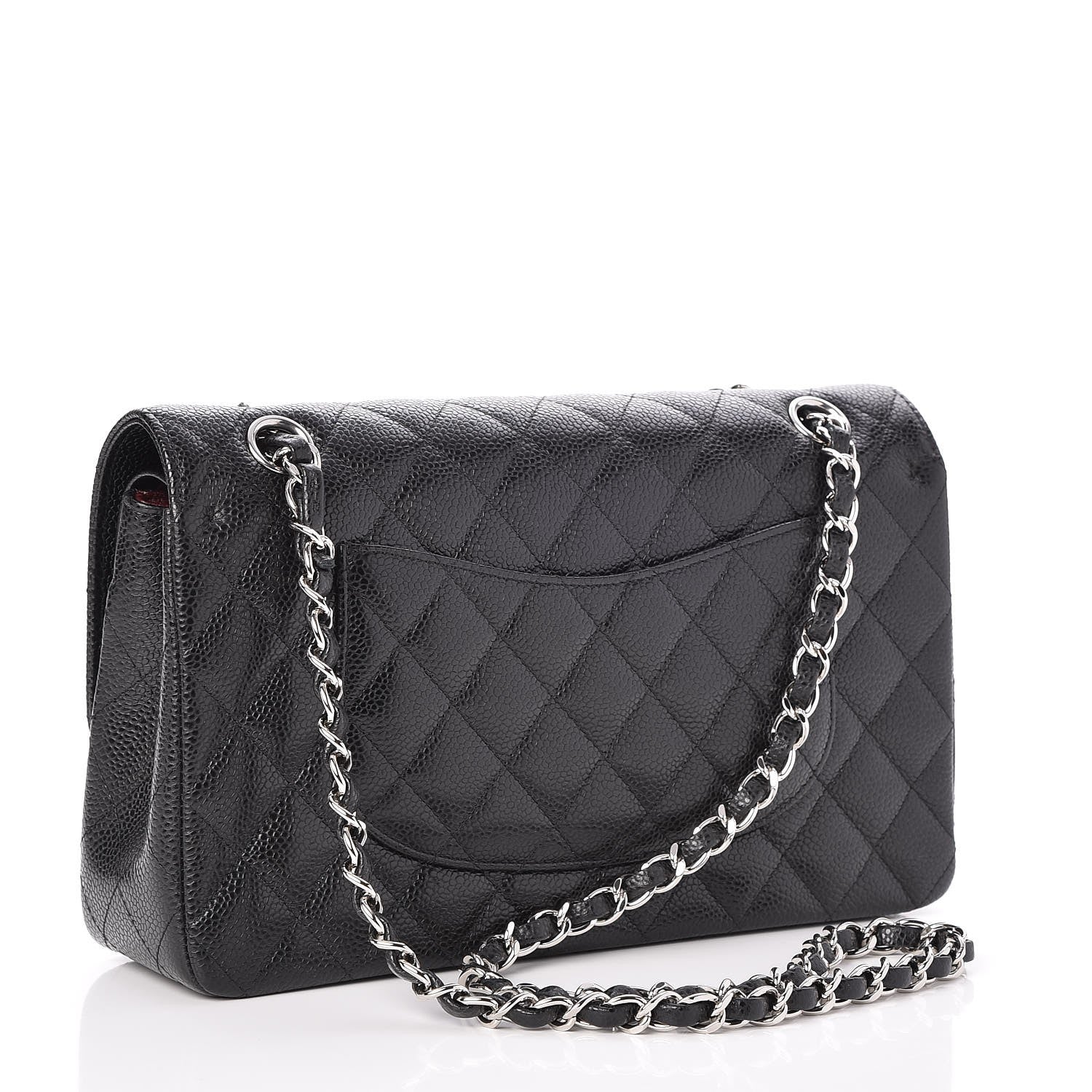 Chanel Caviar Quilted Medium Double Flap Black 4 of 9