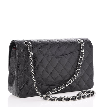 Chanel Caviar Quilted Medium Double Flap Black 4 of 9