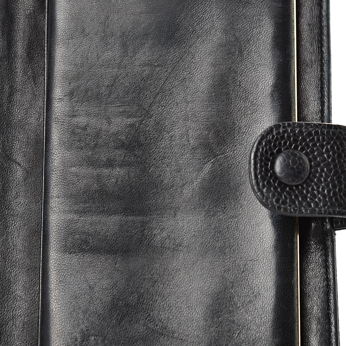 Caviar Timeless CC French Wallet Black