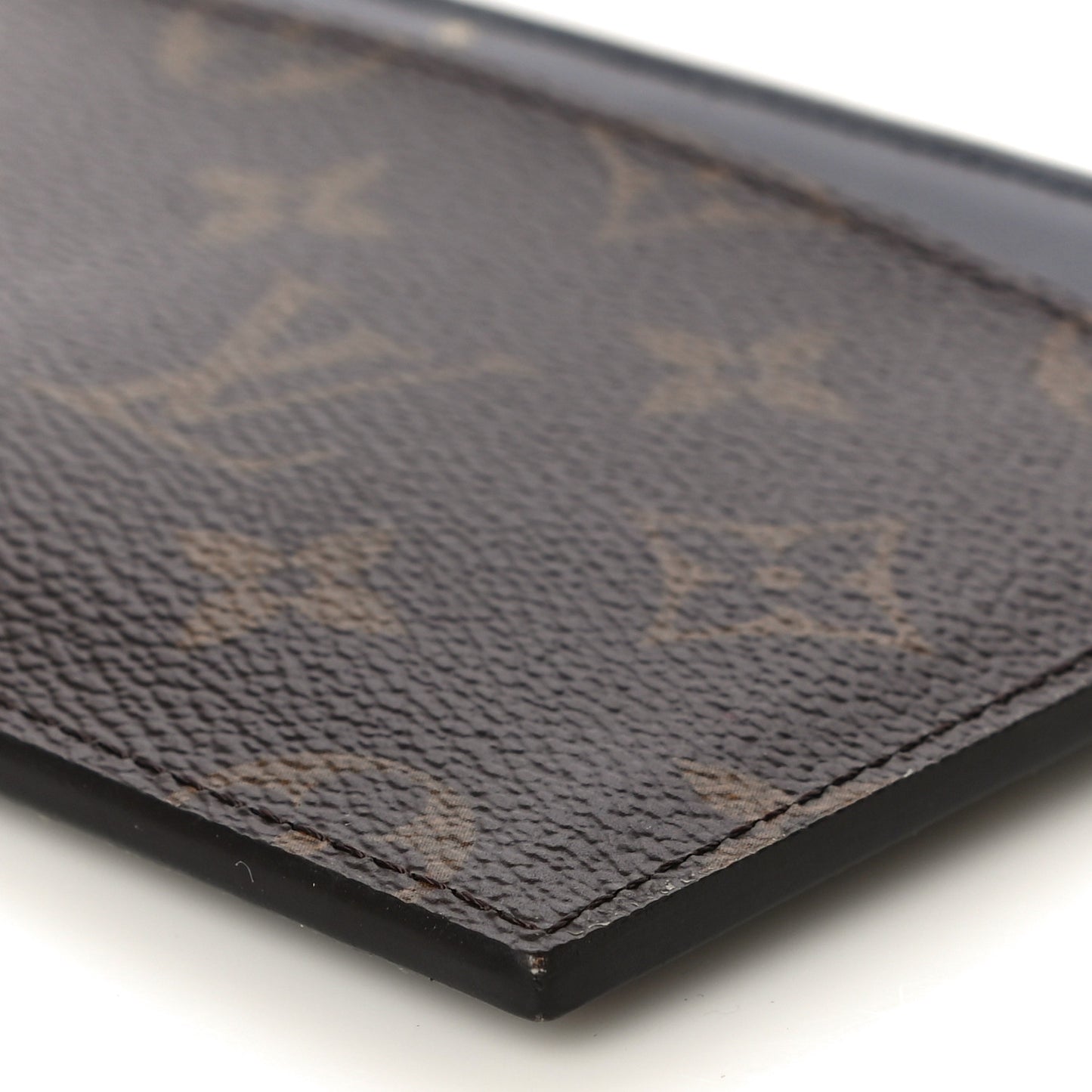 Monogram Slim Purse Black