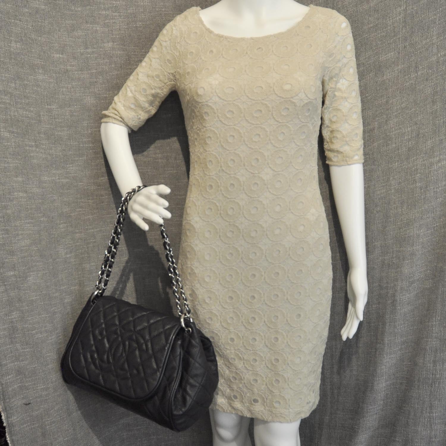 Chanel Caviar Quilted Timeless Accordion Flap Black 2 of 9