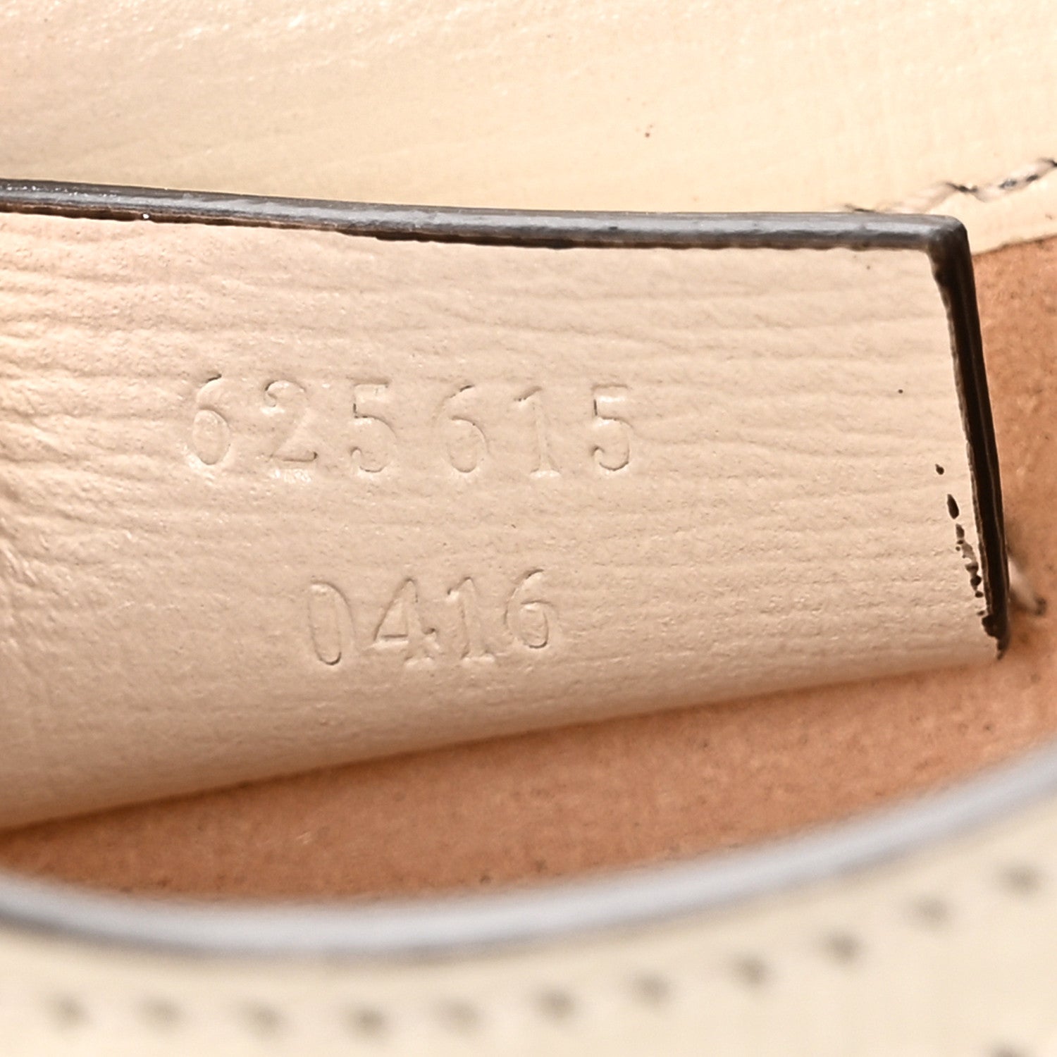 Gucci GG Supreme Monogram Azalea Calfskin Mini Horsebit 1955 Crossbody Bag Beige Ebony Mystic White 7 of 10