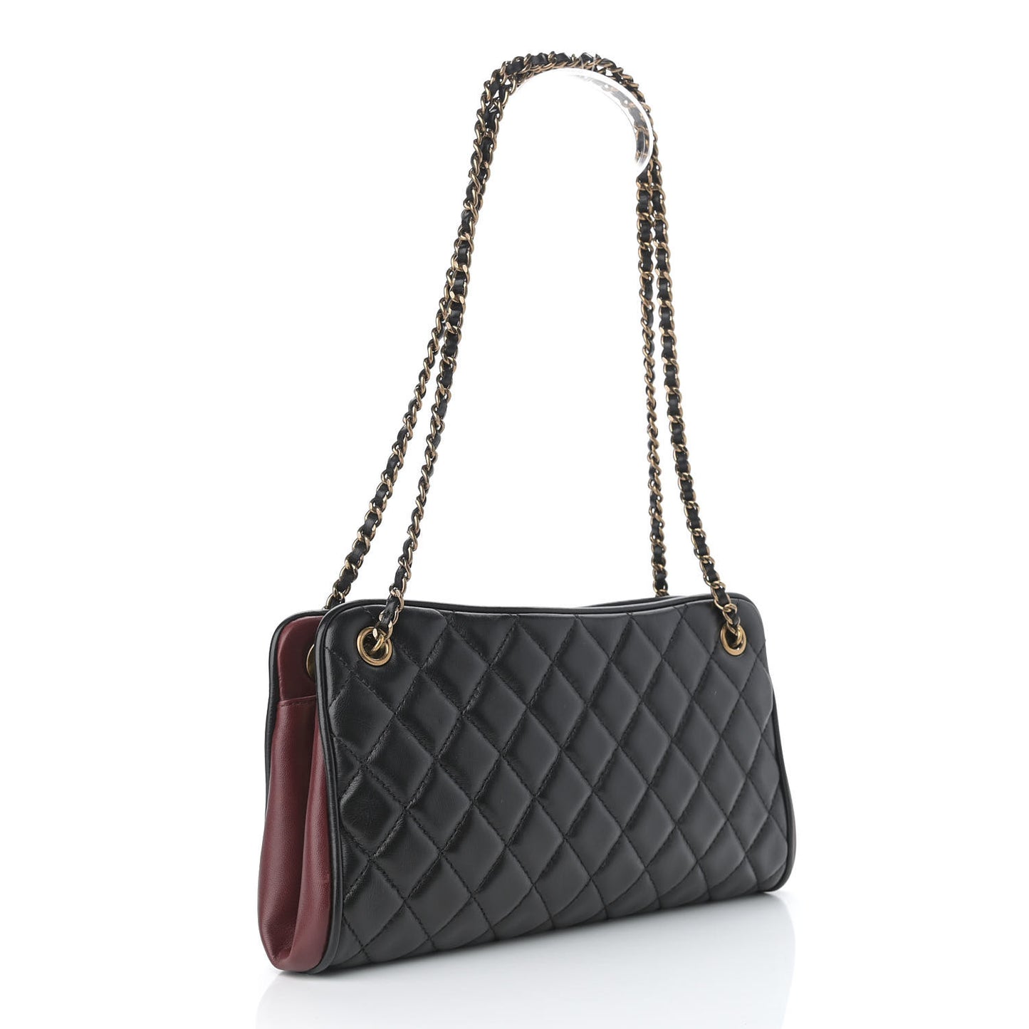 Lambskin Quilted Small Bag Black