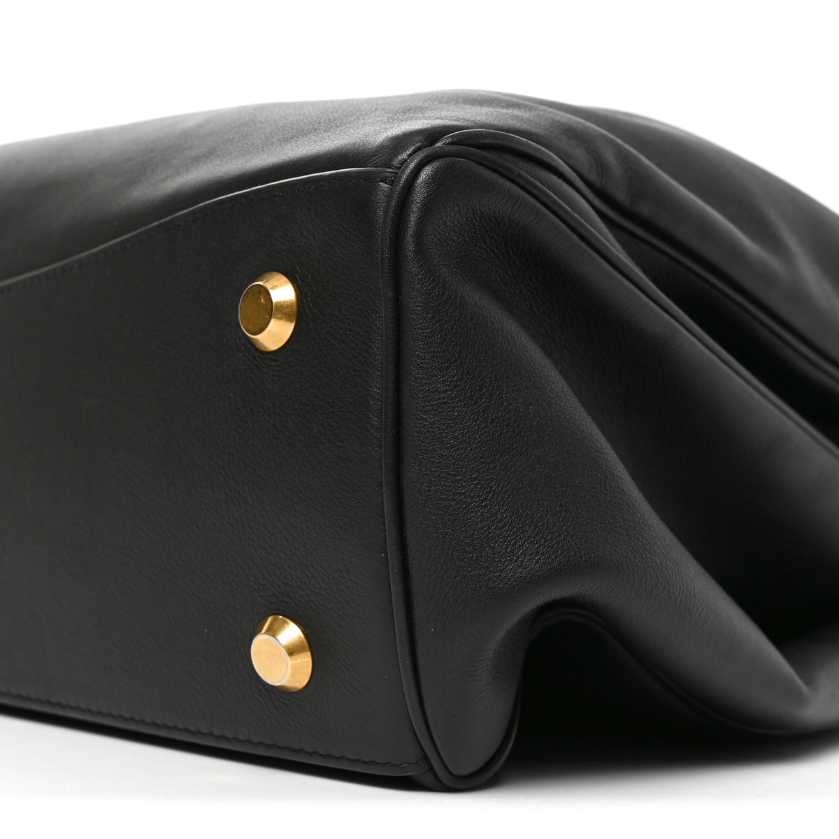 Balenciaga Smooth Calfskin Large Rodeo Top Handle Handbag Black 8 of 8