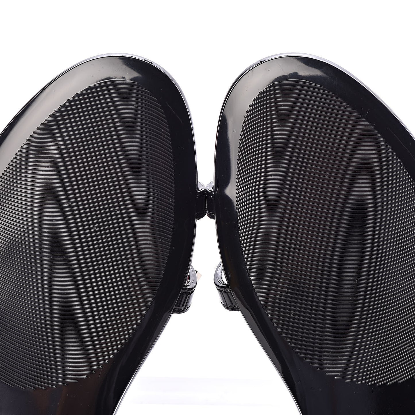 PVC Jelly Rockstud Caged Sandals 36 Black