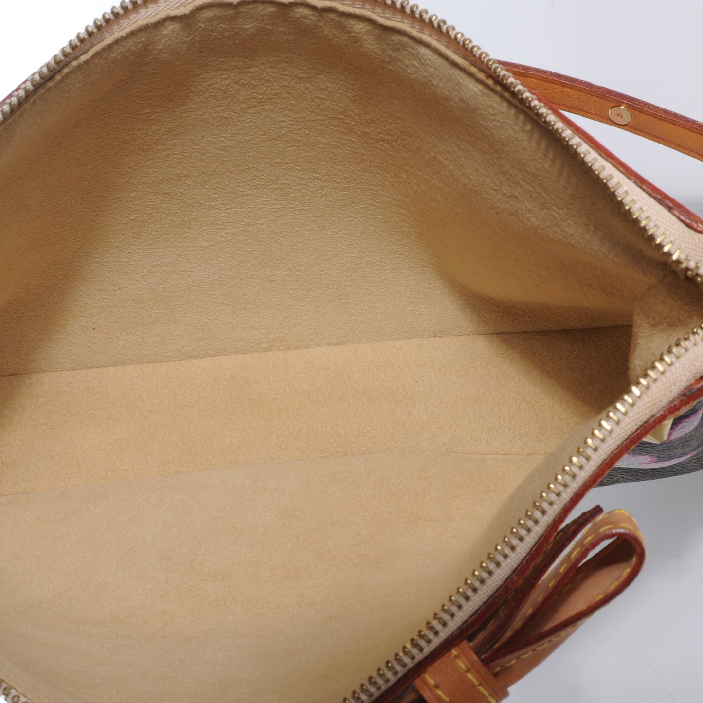 Monogram Cherry Blossom Pochette Accessories Brown