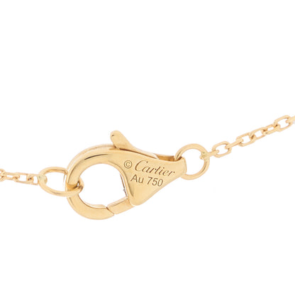 Cartier 18K Yellow Gold Diamond Mother of Pearl XS Amulette de Cartier Pendant Necklace 4 of 4