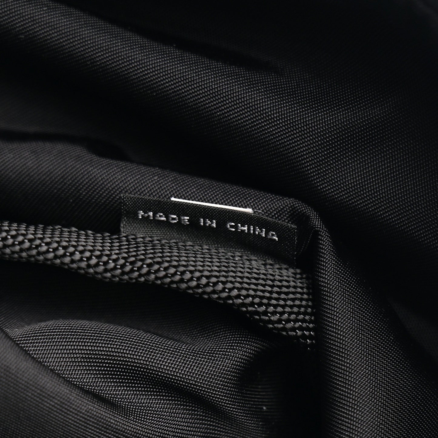 Re-Nylon Tessuto Marsupio Belt Bag Black