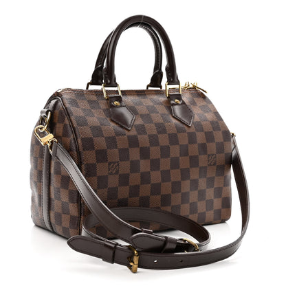 Louis Vuitton Damier Ebene Speedy Bandouliere 25 3 of 11