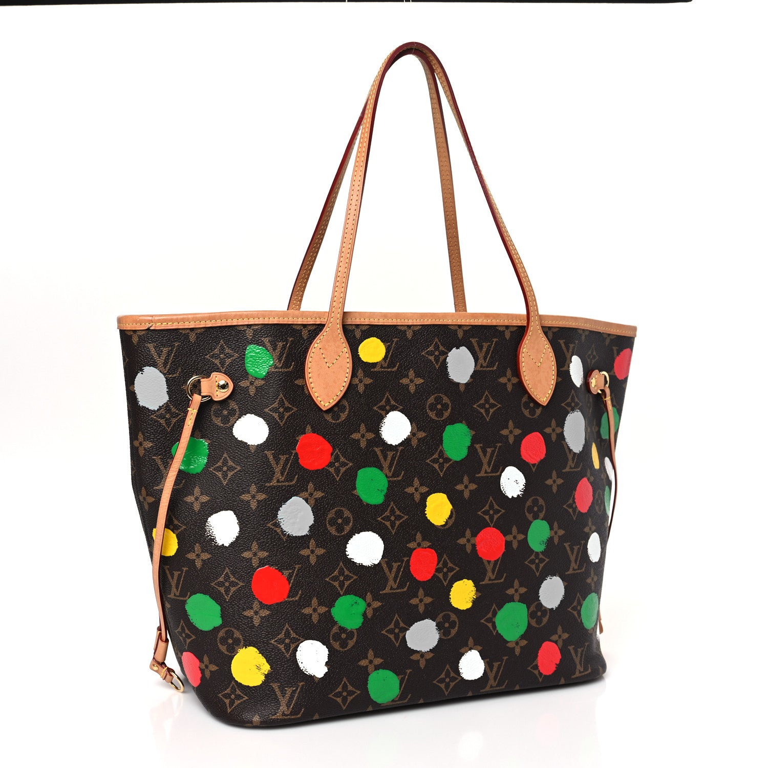 Louis Vuitton LV X YK Monogram Dots Neverfull MM 4 of 11