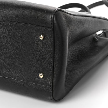 Chanel Grained Calfskin Large Neo Executive Shopper Tote Black 9 of 10