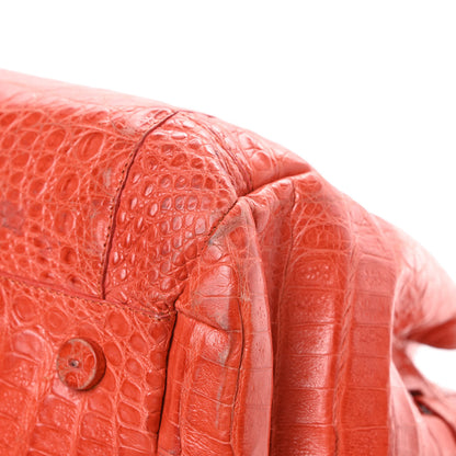 Nancy Gonzalez Crocodile Cristina Satchel Orange 14 of 20