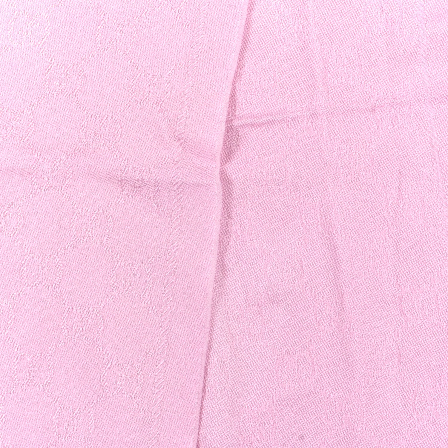 Gucci Wool Silk GG Monogram GGNat Scarf Rose 3 of 5