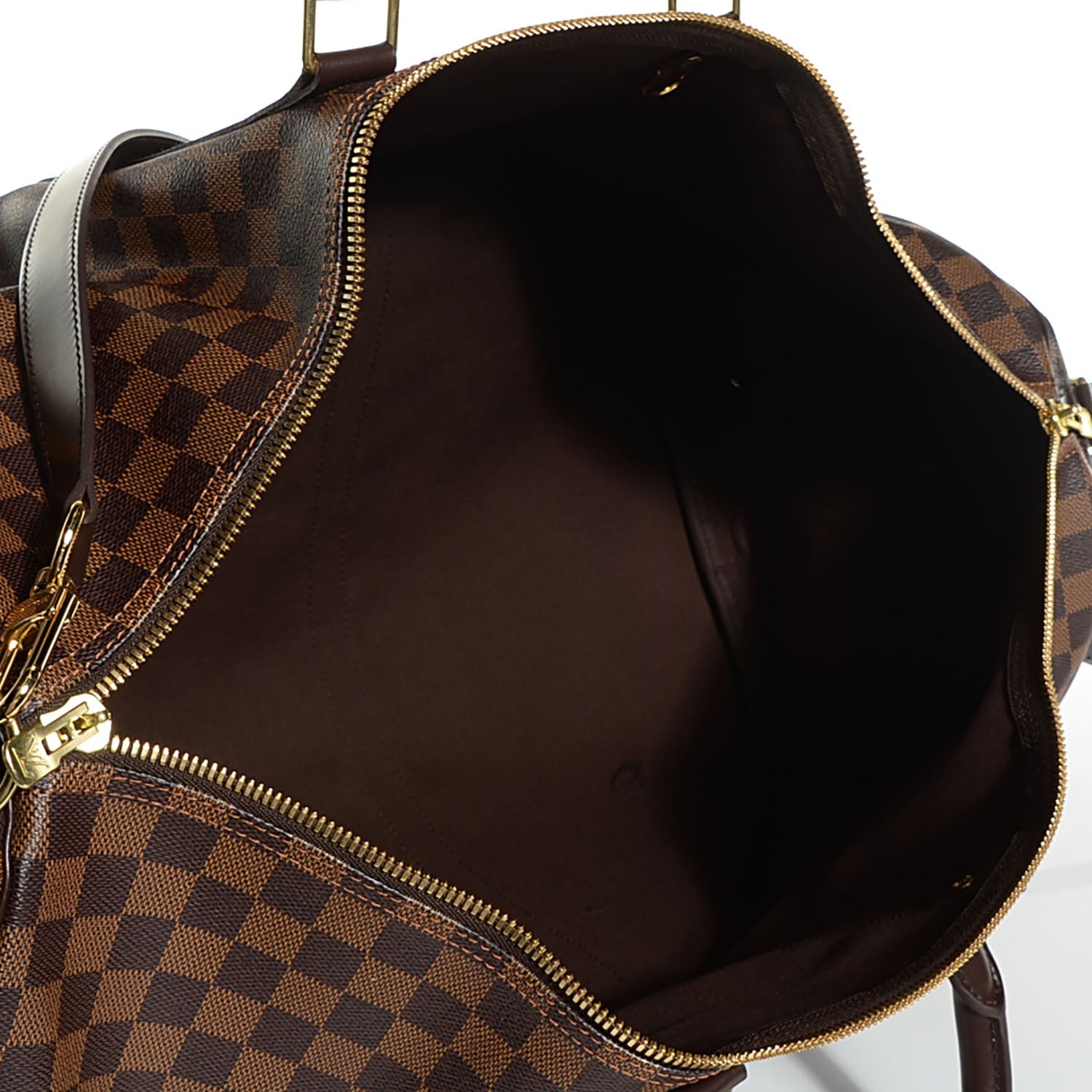 Louis Vuitton Damier Ebene Keepall Bandouliere 55 5 of 7