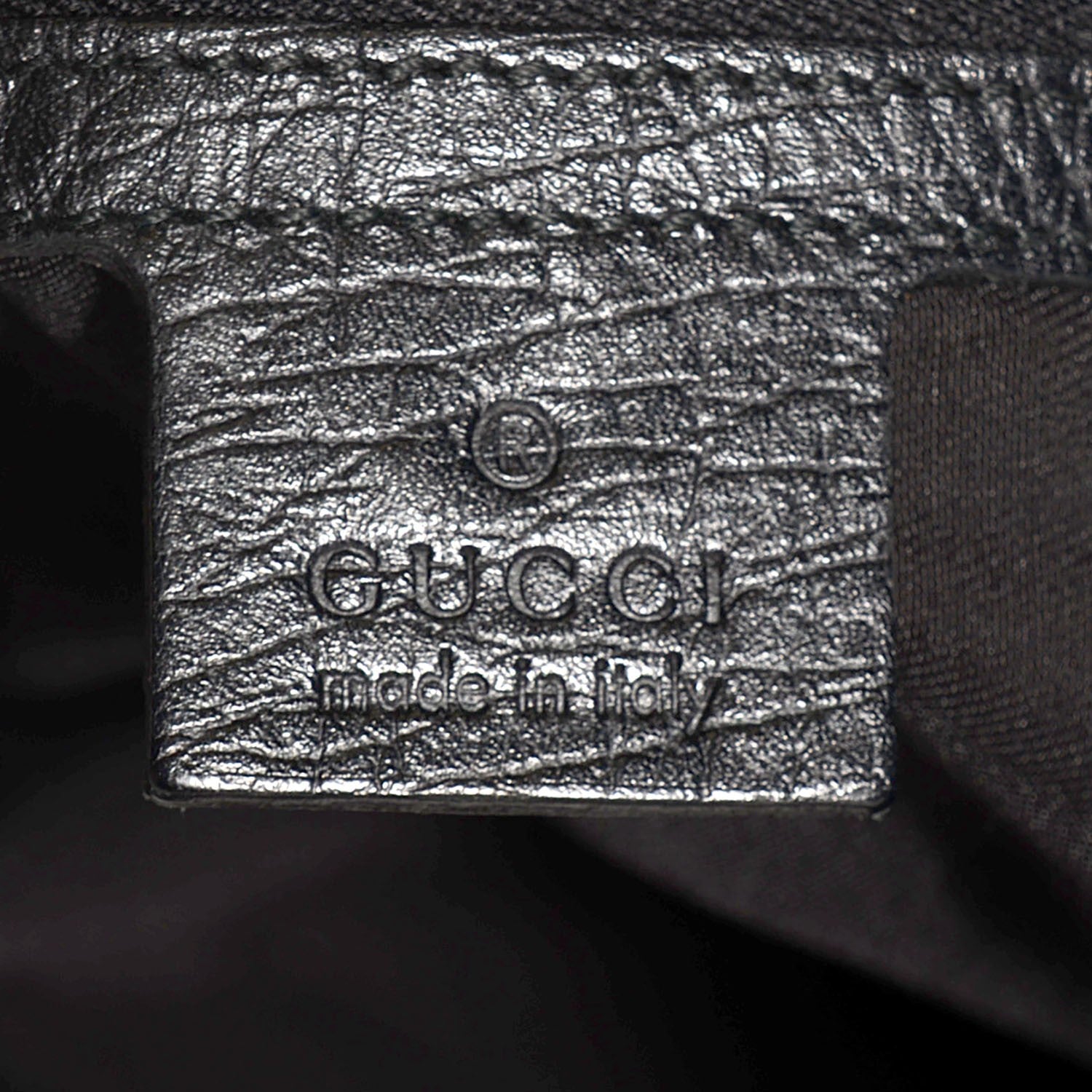 Gucci Monogram Large Horsebit Chain Hobo Black 6 of 6