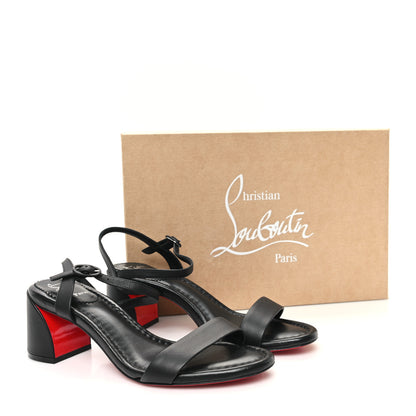 Christian Louboutin Nappa Miss Jane 55 Sandal 38.5 Black 9 of 9