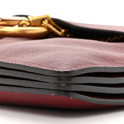 Chloe Calfskin Medium Faye Shoulder Bag Sienna Red 9 of 17