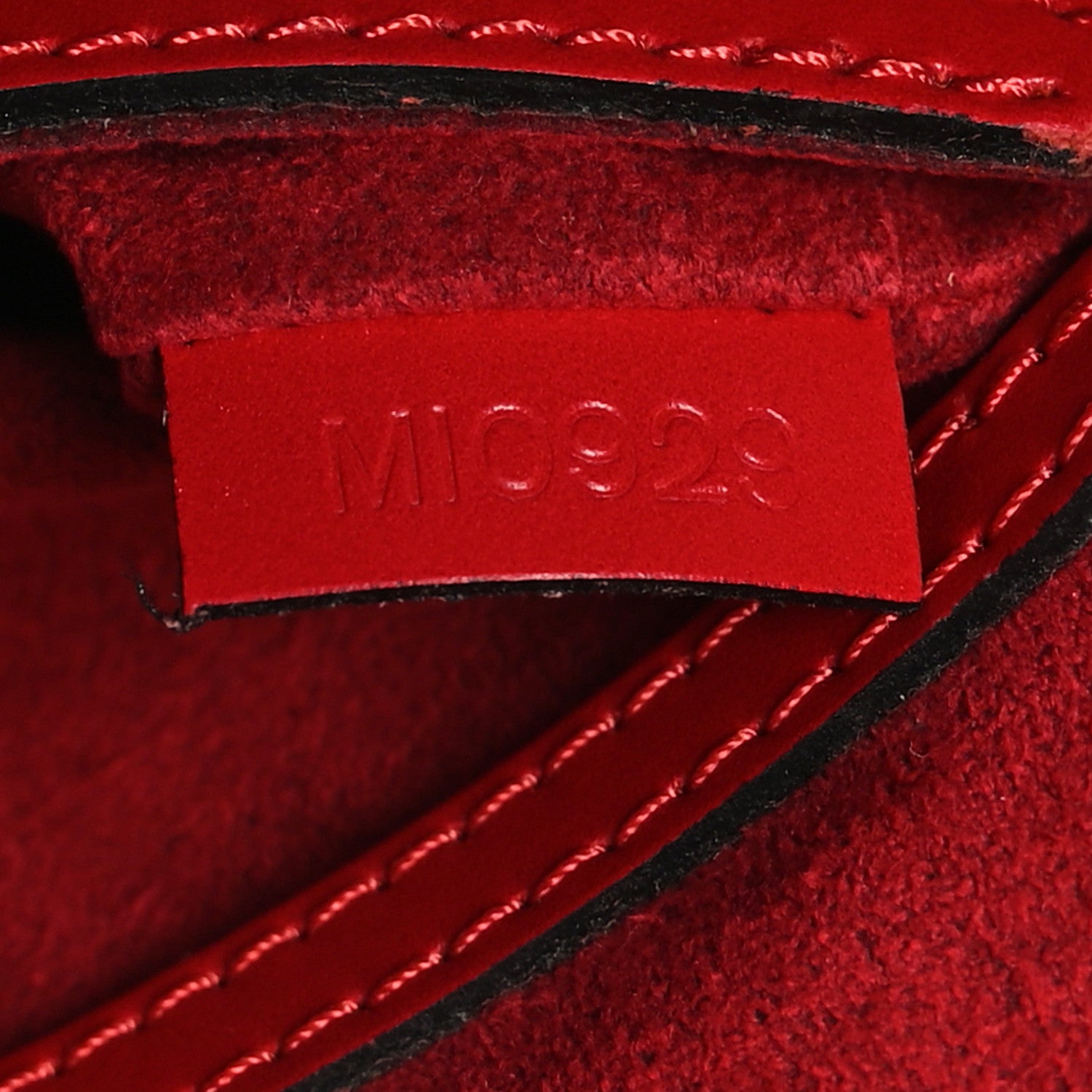 Louis Vuitton Epi Alma PM Castillan Red 5 of 10