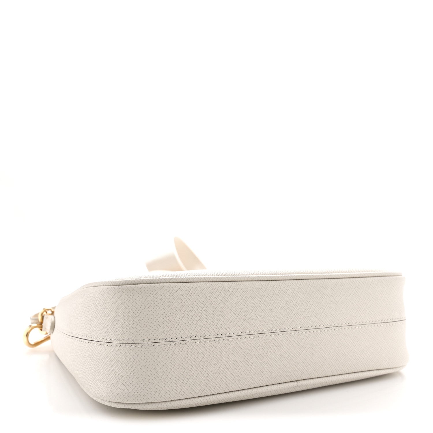 Prada Saffiano Re-Edition 2005 Shoulder Bag White 4 of 10