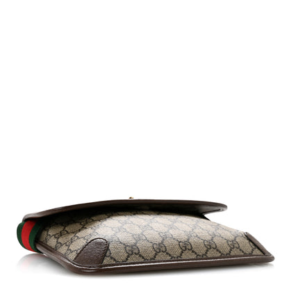 Gucci GG Supreme Monogram Neo Vintage Web Belt Bag Brown 4 of 11