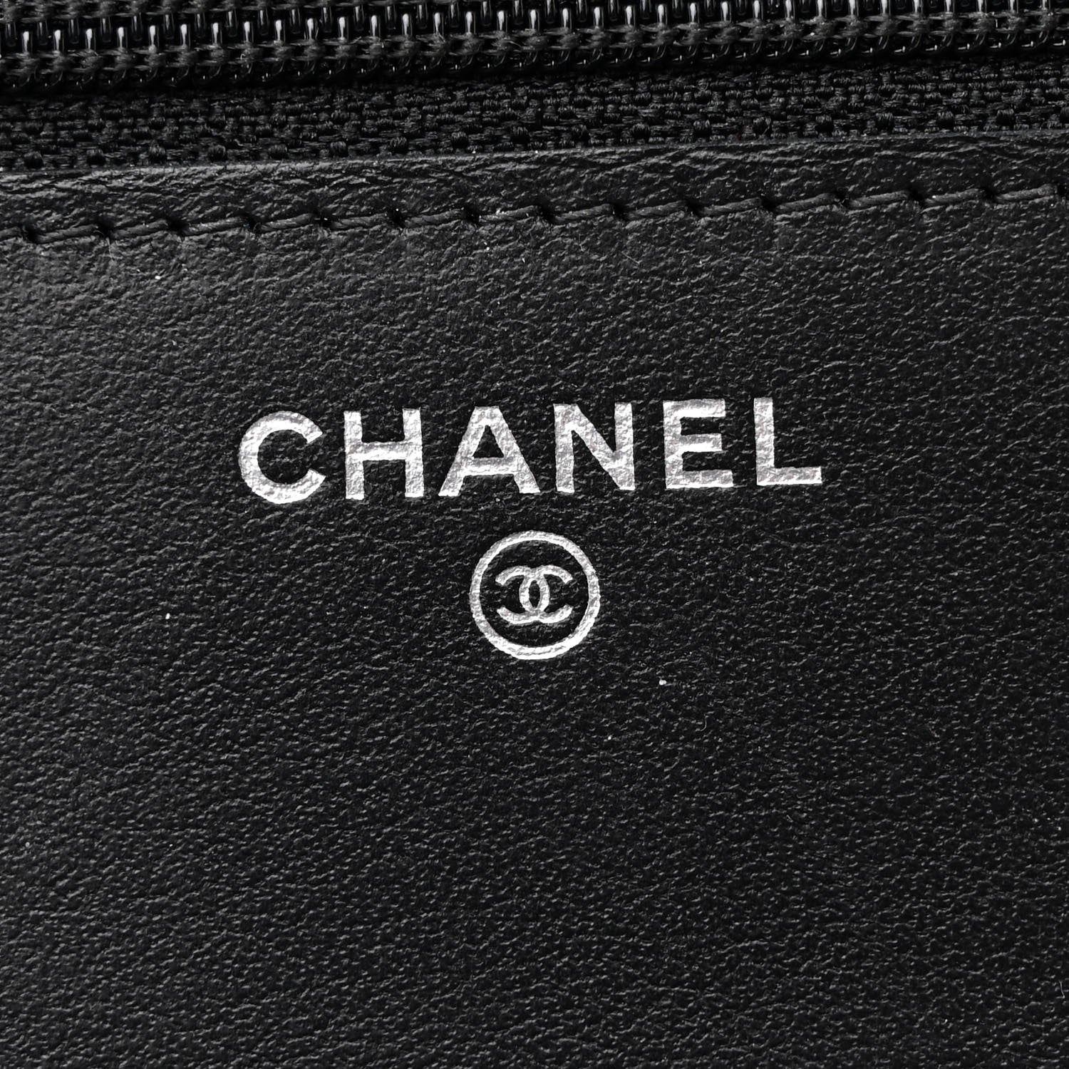 Chanel Caviar Quilted Boy Wallet On Chain WOC Black 6 of 13